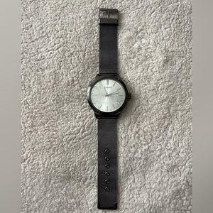 Men’s silver watch